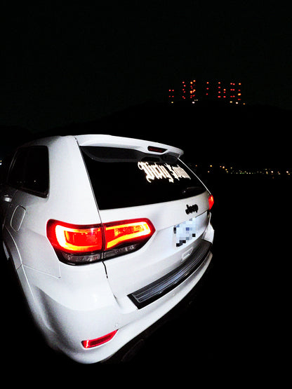 Dirty $outh Decal - White Reflective