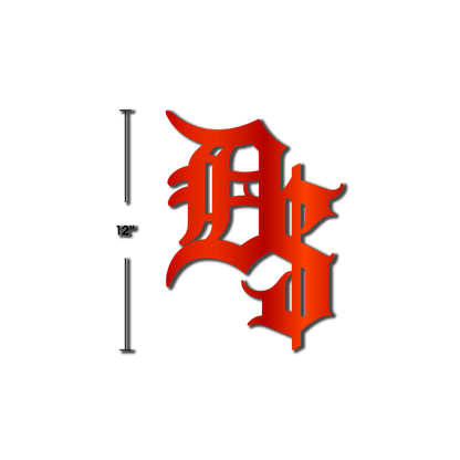 D$ Decal - Red Reflective