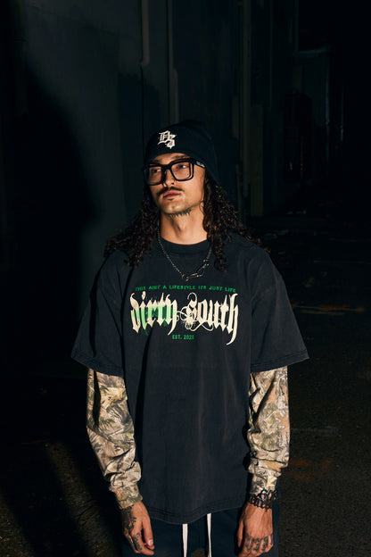 CAMO LONG SLEEVE TWOFER