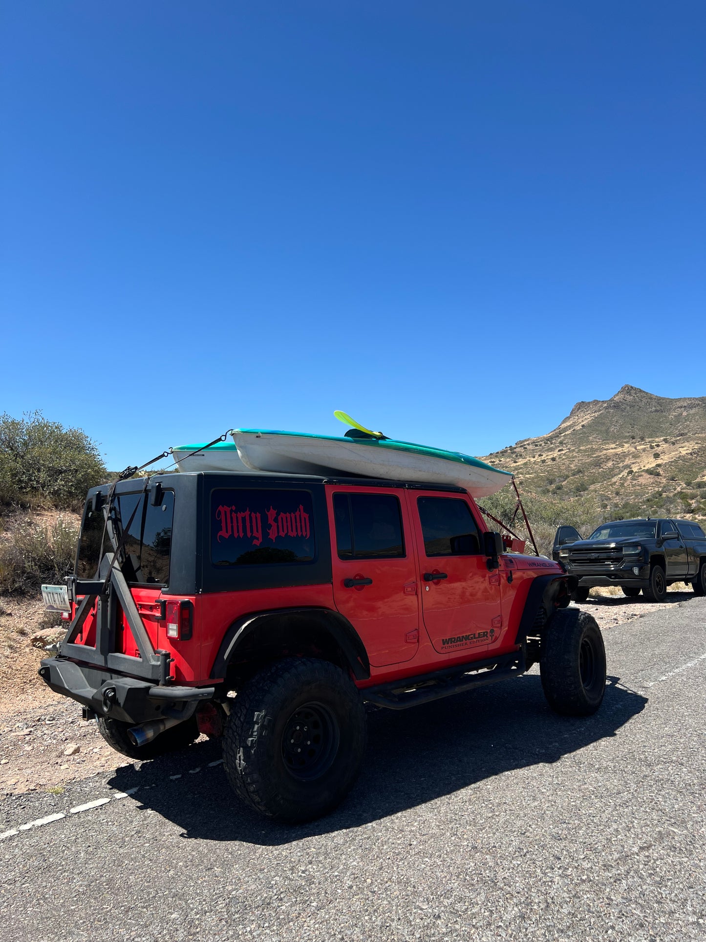 Dirty $outh Decal - Red Reflective