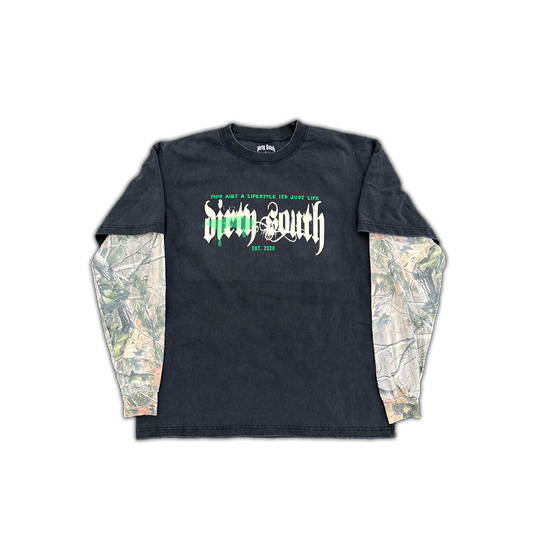 CAMO LONG SLEEVE TWOFER