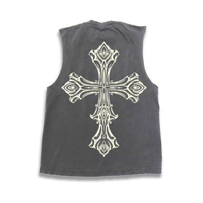 Saints Washed Tank